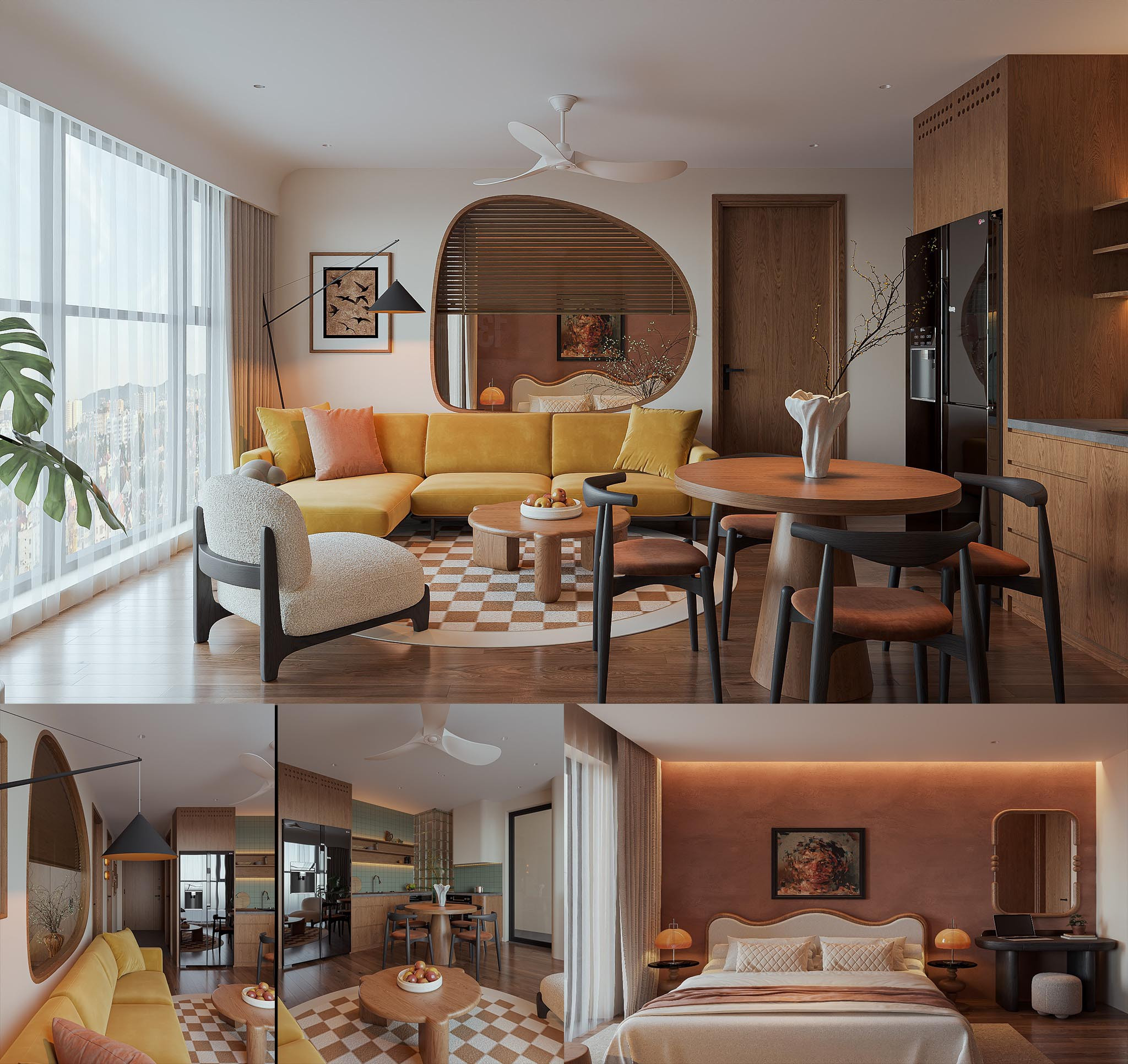 Apartment 3D Model Free Download By ChinhLam