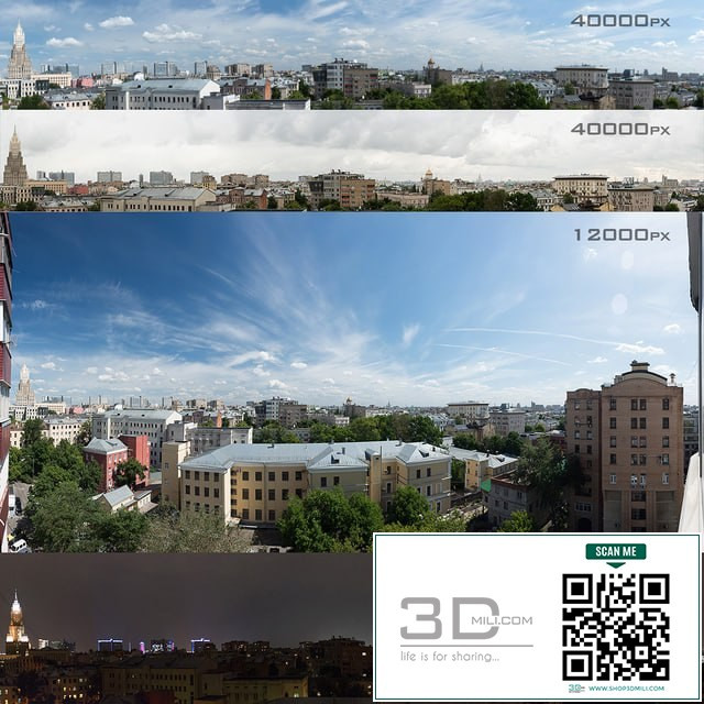 Moscow Panoramas from the Khamovniki District 4 Photos