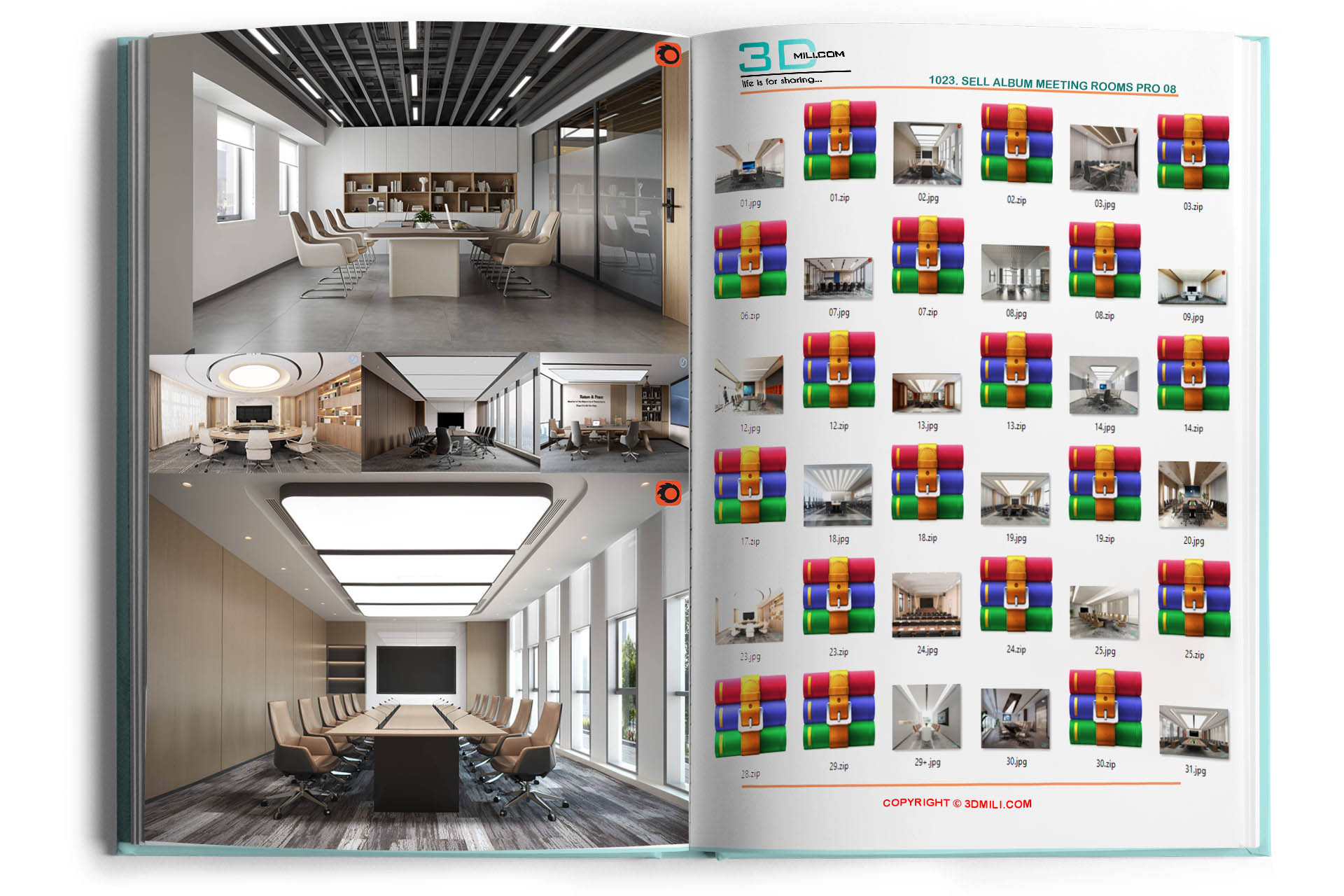 1023. Sell Album Meeting Rooms PRO 08
