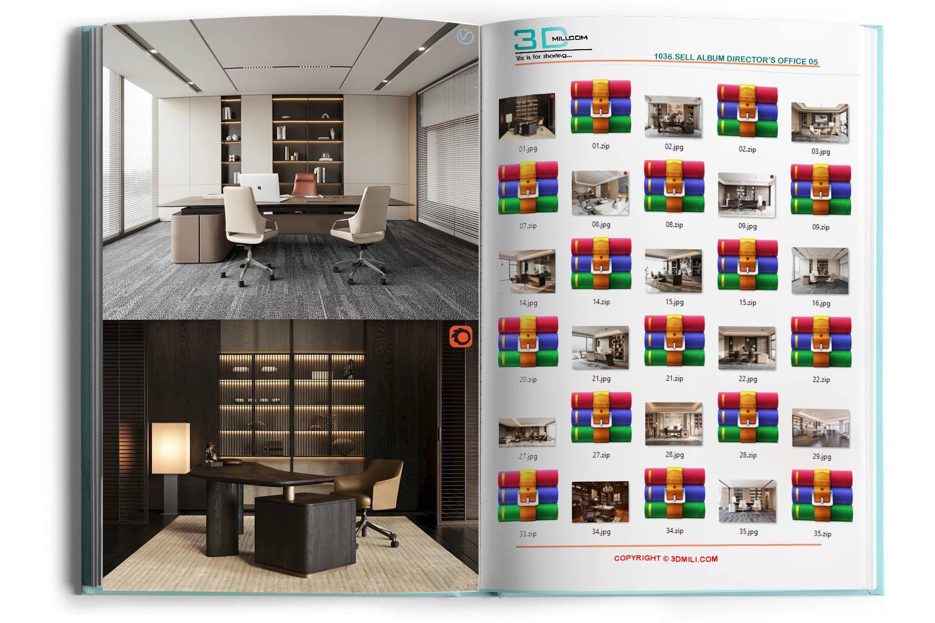 1036.Sell Album Director’s office 05