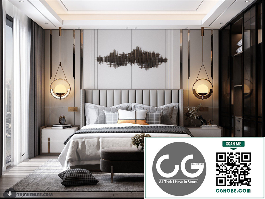 3Ds Max Bedroom Interior Model Download Download