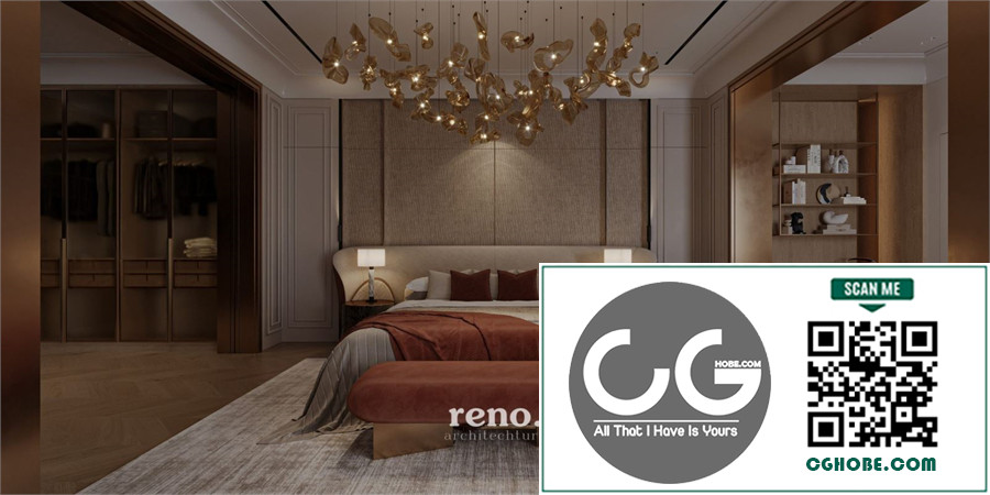 3Ds Max Master Bedroom Interior Model Download By An Tran Free Download
