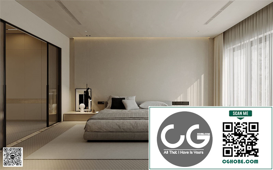 3Ds Max Master Bedroom Interior Model Download By Pham Bao Ngoc Quan Free Download