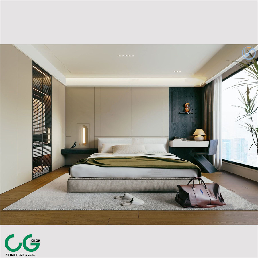 Modern bedroom 3d model Free Download